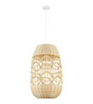 Boho pendant lamps - Milagro Pendant lamp ARONA NATURAL 1xE14 fi 400 ML0353 - product 6