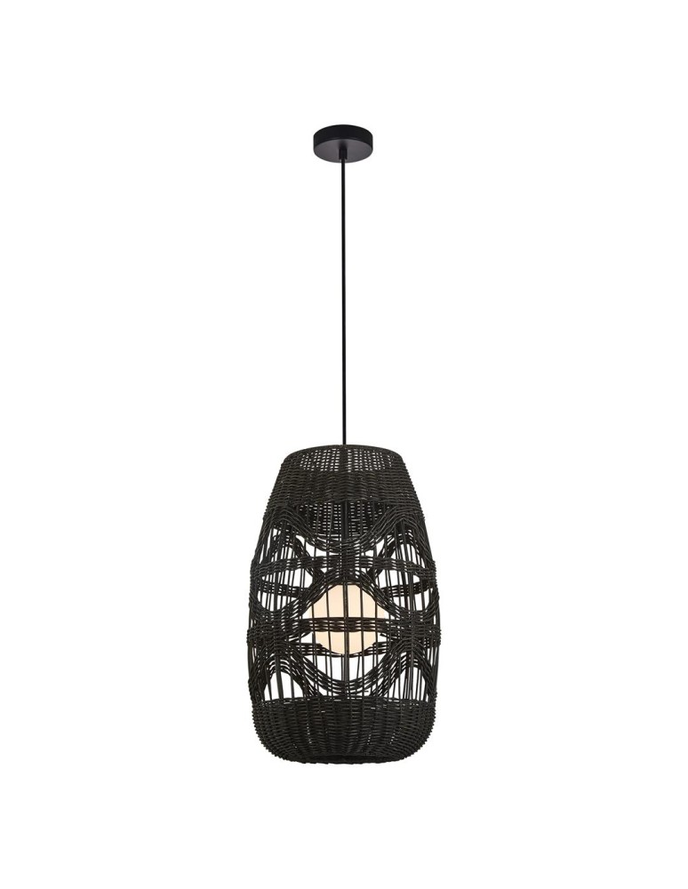 Boho pendant lamps - Milagro ARONA BLACK pendant lamp 1xG9 fi 250 ML0354 - product kolory-swiatla.pl 1