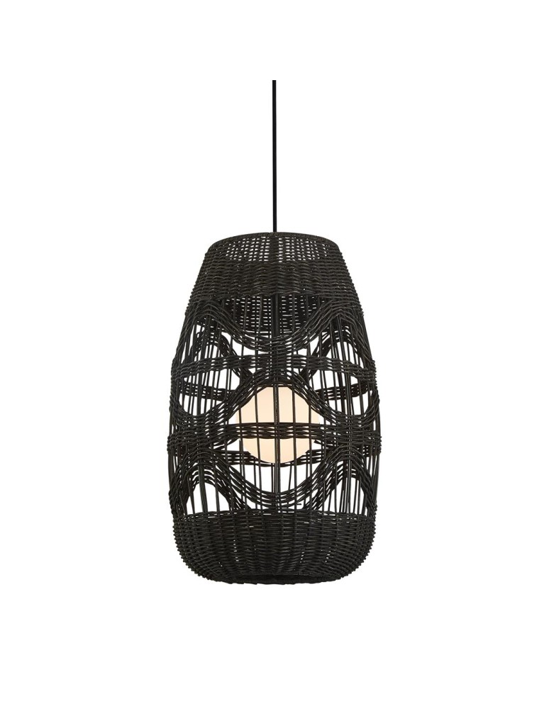 Boho pendant lamps - Milagro ARONA BLACK pendant lamp 1xG9 fi 250 ML0354 - product kolory-swiatla.pl 2