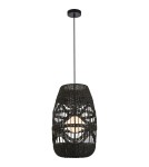 Boho pendant lamps - Milagro ARONA BLACK pendant lamp 1xG9 fi 250 ML0354 - product 6