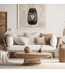 Boho pendant lamps - Milagro ARONA BLACK pendant lamp 1xG9 fi 400 ML0355 - product 3