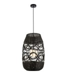 Boho pendant lamps - Milagro ARONA BLACK pendant lamp 1xG9 fi 400 ML0355 - product 6