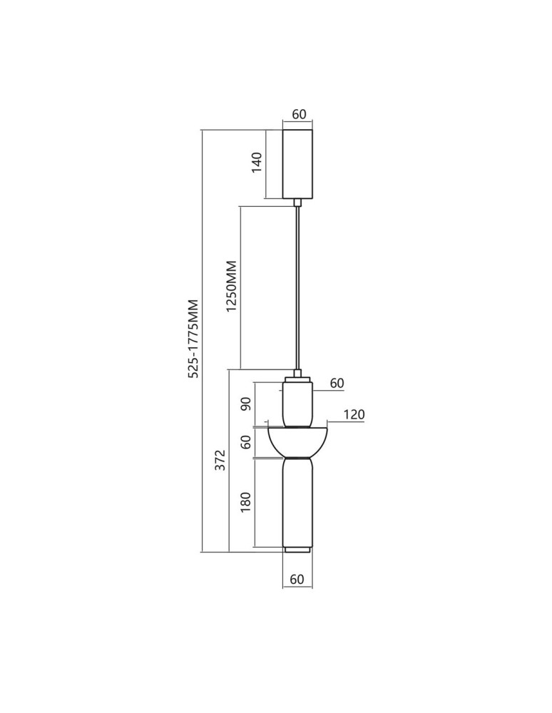 Designer pendant lamps - Milagro CAMPO 19W LED pendant lamp ML0356 - product kolory-swiatla.pl 5