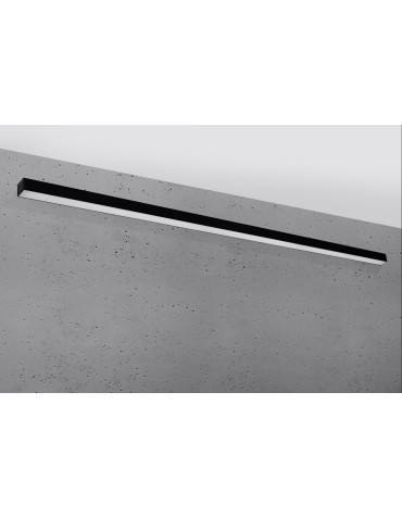 Thoro Wall lamp PINNE 200 black 3000K TH.235