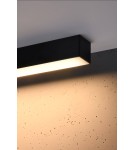 Surface-mounted beam lamps - Thoro Plafond PINNE 200 black 3000K TH.241 - product 5