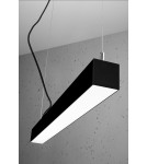 Pendant lamps over desk - Thoro Pendant lamp PINNE 200 black 3000K TH.229 - product 6