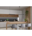 Pendant lamps over desk - Thoro Pendant lamp PINNE 200 grey 3000K TH.230 - product 14