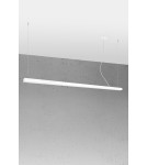 Pendant lamps over desk - Thoro Pendant lamp PINNE 200 white 4000K TH.231 - product 1