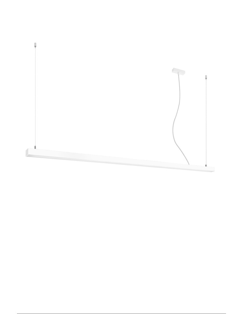 Pendant lamps over desk - Thoro Pendant lamp PINNE 200 white 4000K TH.231 - product kolory-swiatla.pl 3
