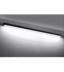 LED wall lamps - Thoro Wall lamp PINNE 200 black 4000K TH.238 - product 2