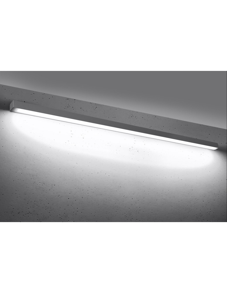 LED wall lamps - Thoro Wall lamp PINNE 200 grey 4000K TH.239 - product kolory-swiatla.pl 2