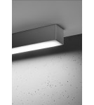 Surface-mounted beam lamps - Thoro Plafond PINNE 200 grey 4000K TH.245 - product 5