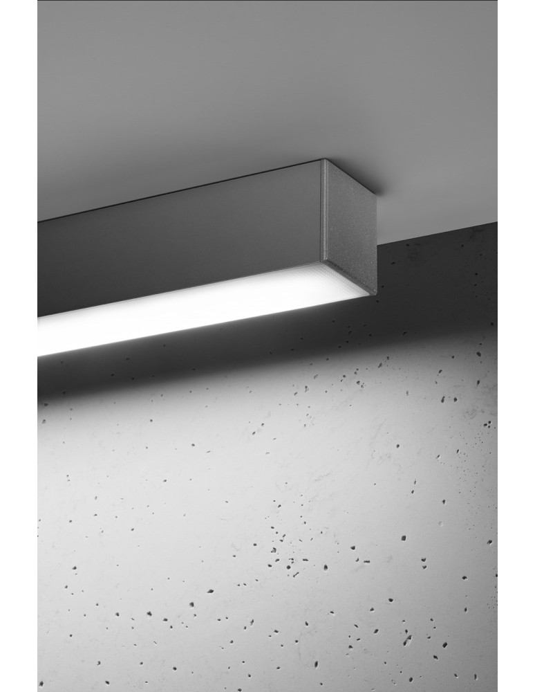 Surface-mounted beam lamps - Thoro Plafond PINNE 200 grey 4000K TH.245 - product kolory-swiatla.pl 5