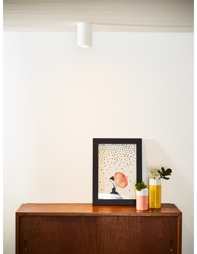 Ceiling luminaires for replaceable light source - Lucide GIPSY Plafond Light Round GU10 35100/11/31. - product kolory-swiatla.pl 4