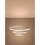 Pendant lamps circles - Thoro Chandelier RIO 3 55/78/110 white LED 3000K TH.215 - product 3