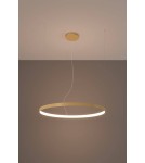 Pendant lamps circles - Thoro Chandelier RIO 78 gold LED 3000K TH.174 - product 3
