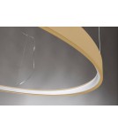 Pendant lamps circles - Thoro Chandelier RIO 110 gold LED 3000K TH.218 - product 8