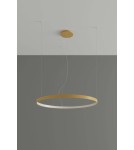 Pendant lamps circles - Thoro Chandelier RIO 55 gold LED 4000K TH.217 - product 2