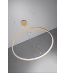Pendant lamps circles - Thoro Chandelier RIO 55 gold LED 4000K TH.217 - product 4
