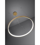 Pendant lamps circles - Thoro Chandelier RIO 55 gold LED 4000K TH.217 - product 5