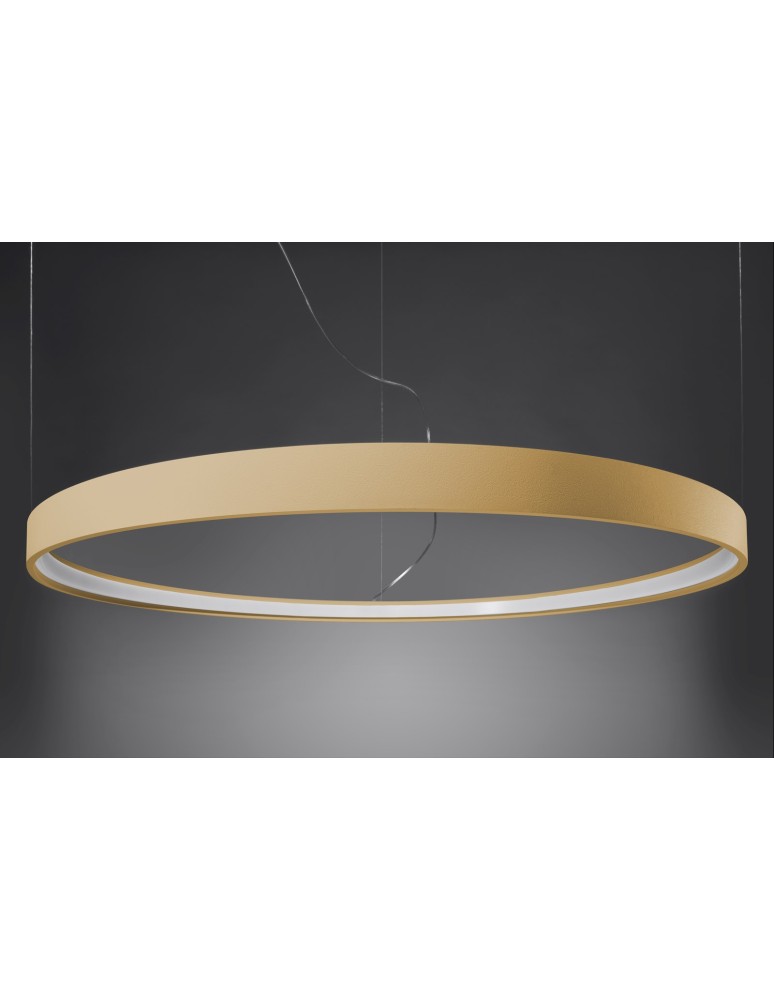 Pendant lamps circles - Thoro Chandelier RIO 55 gold LED 4000K TH.217 - product kolory-swiatla.pl 6