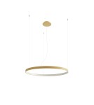 Pendant lamps circles - Thoro Chandelier RIO 78 gold LED 4000K TH.181 - product 1