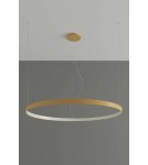 Pendant lamps circles - Thoro Chandelier RIO 110 gold LED 4000K TH.219 - product 2
