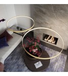 Pendant lamps circles - Thoro Chandelier RIO 110 gold LED 4000K TH.219 - product 15