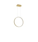 Pendant lamps circles - Thoro RIO 55 gold LED 3000K pendant lamp TH.220 - product 1