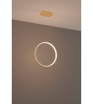 Pendant lamps circles - Thoro RIO 55 gold LED 3000K pendant lamp TH.220 - product 3
