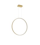 Pendant lamps circles - Thoro RIO 78 gold LED 3000K pendant lamp TH.175 - product 1