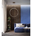 Pendant lamps circles - Thoro pendant lamp RIO 110 gold LED 4000K TH.171 - product 13