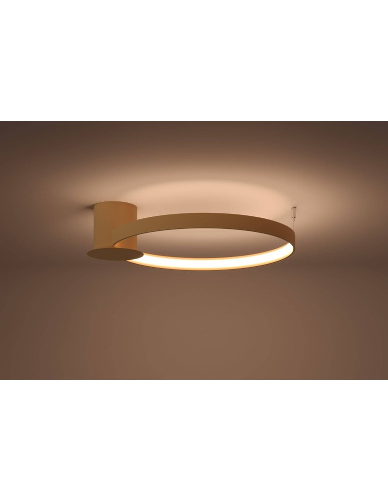 Ring ceiling lamps - Thoro Plafond RIO 55 gold LED 3000K TH.222 - product kolory-swiatla.pl 3