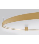 Ring ceiling lamps - Thoro Plafond RIO 78 gold LED 3000K TH.224 - product 6