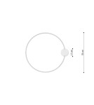 Ring ceiling lamps - Thoro Plafond RIO 78 gold LED 3000K TH.224 - product 10