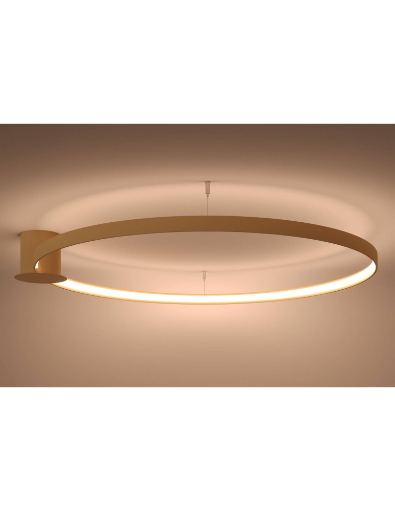 Ring ceiling lamps - Thoro Plafond RIO 110 gold LED 3000K TH.226 - product kolory-swiatla.pl 3