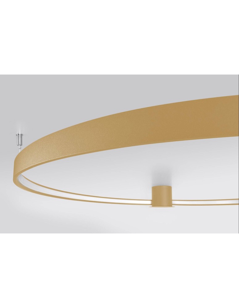 Ring ceiling lamps - Thoro Plafond RIO 110 gold LED 3000K TH.226 - product kolory-swiatla.pl 6