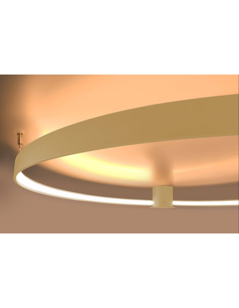 Ring ceiling lamps - Thoro Plafond RIO 110 gold LED 3000K TH.226 - product kolory-swiatla.pl 7