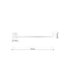 Ring ceiling lamps - Thoro Plafond RIO 110 gold LED 3000K TH.226 - product 9