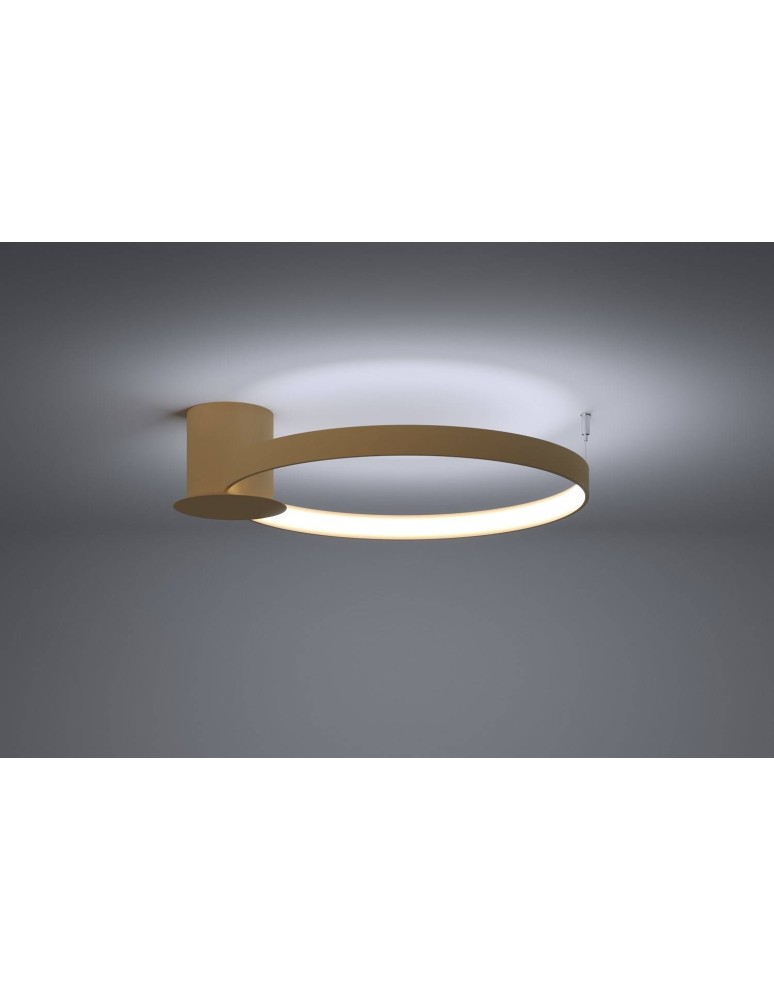 Ring ceiling lamps - Thoro Plafond RIO 55 gold LED 4000K TH.223 - product kolory-swiatla.pl 3