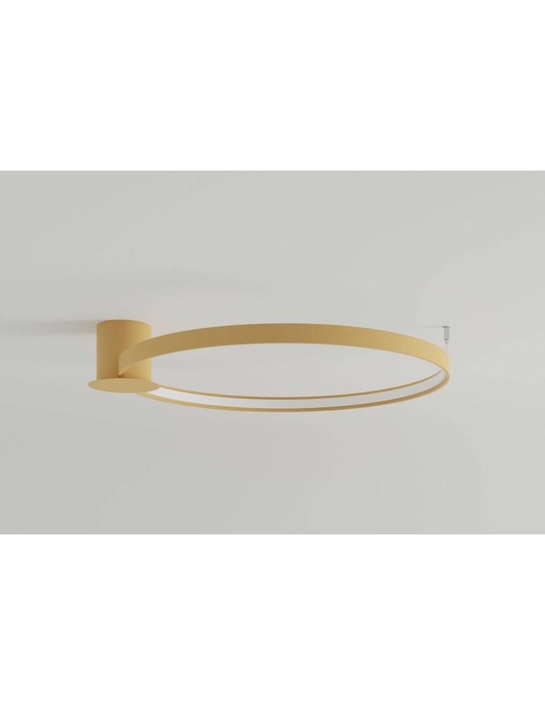 Ring ceiling lamps - Thoro Plafond RIO 78 gold LED 4000K TH.225 - product kolory-swiatla.pl 2