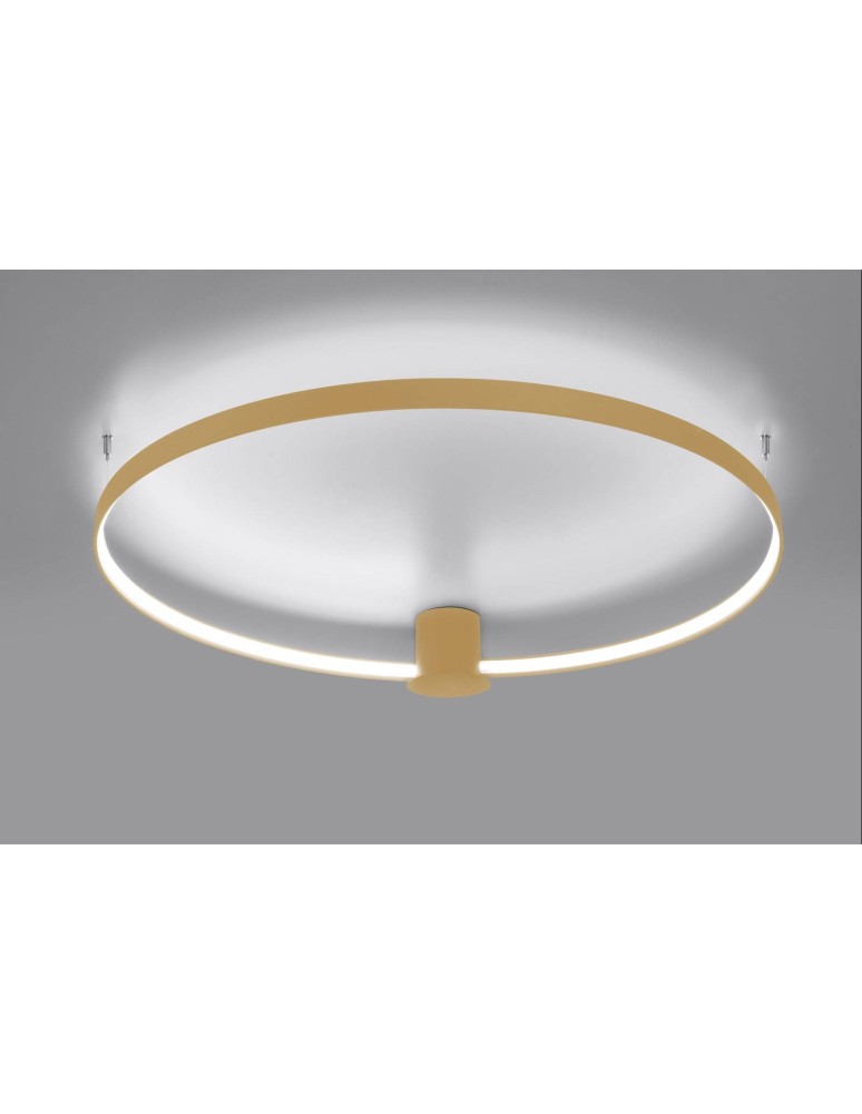 Ring ceiling lamps - Thoro Plafond RIO 78 gold LED 4000K TH.225 - product kolory-swiatla.pl 5