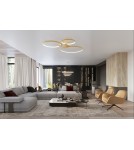 Ring ceiling lamps - Thoro Plafond RIO 78 gold LED 4000K TH.225 - product 14