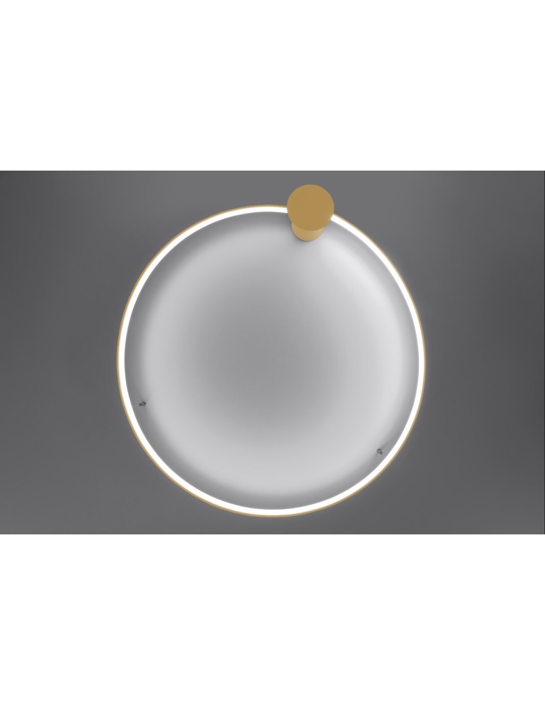 Ring ceiling lamps - Thoro Plafond RIO 110 gold LED 4000K TH.227 - product kolory-swiatla.pl 8