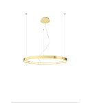Pendant lamps circles - Thoro RIO 78 pendant lamp gold gloss LED 3000K TH.246 - product 1