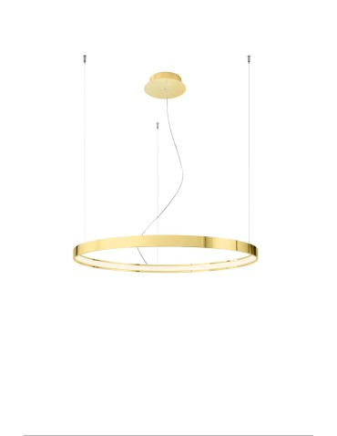 Thoro RIO 78 pendant lamp gold gloss LED 3000K TH.246