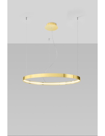 Thoro Lampa wisząca RIO 78 złoty połysk LED 3000K TH.246 - produkt 2