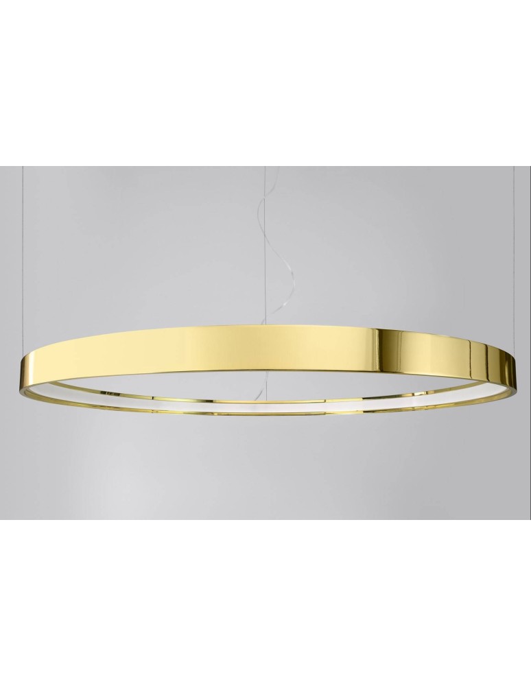 Pendant lamps circles - Thoro RIO 78 pendant lamp gold gloss LED 3000K TH.246 - product kolory-swiatla.pl 4