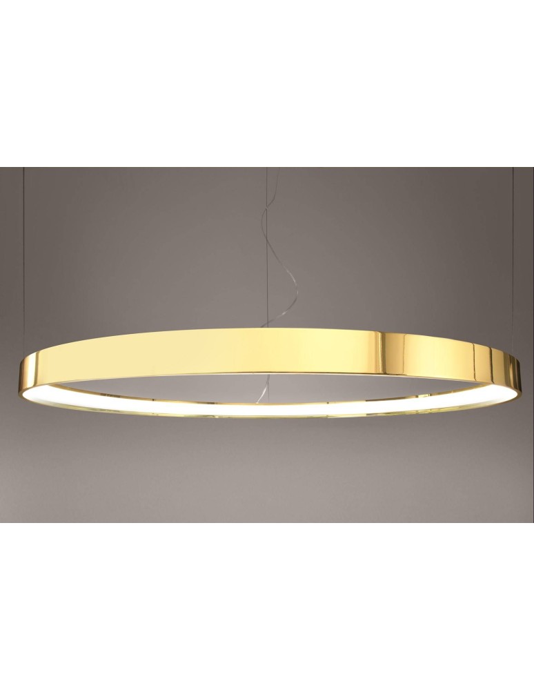 Pendant lamps circles - Thoro RIO 78 pendant lamp gold gloss LED 3000K TH.246 - product kolory-swiatla.pl 5