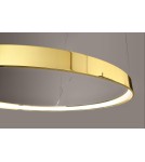 Pendant lamps circles - Thoro RIO 78 pendant lamp gold gloss LED 3000K TH.246 - product 7